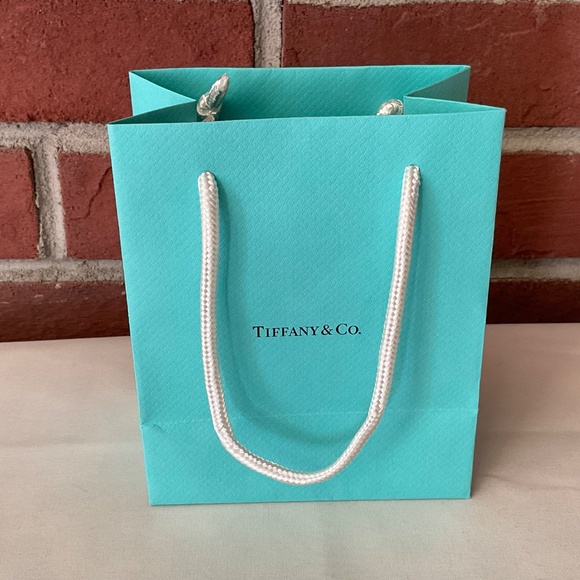 Tiffany & Co.Iconic Blue Small Gift Paper Bag NEW - Picture 3 of 10
